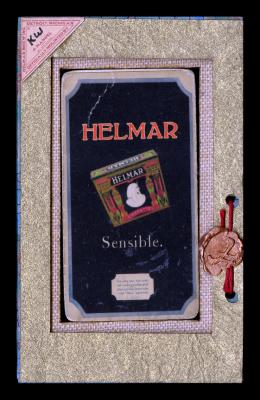 Picture, Helmar Brewing, T206-Helmar Card # 379, John Donaldson, Bertha on chest, Bertha Minnesota